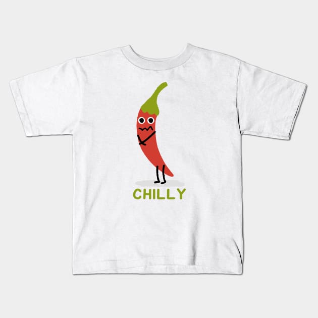 chili peppers Kids T-Shirt by teemarket